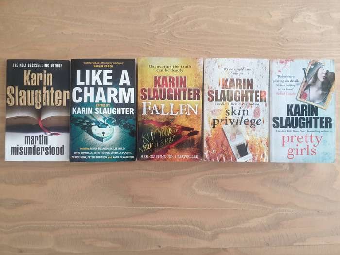 Karin Slaughter : Bundle-of-5 : Like A Charm/Skin Privilege/Martin Misunderstood/Fallen/Pretty Girls