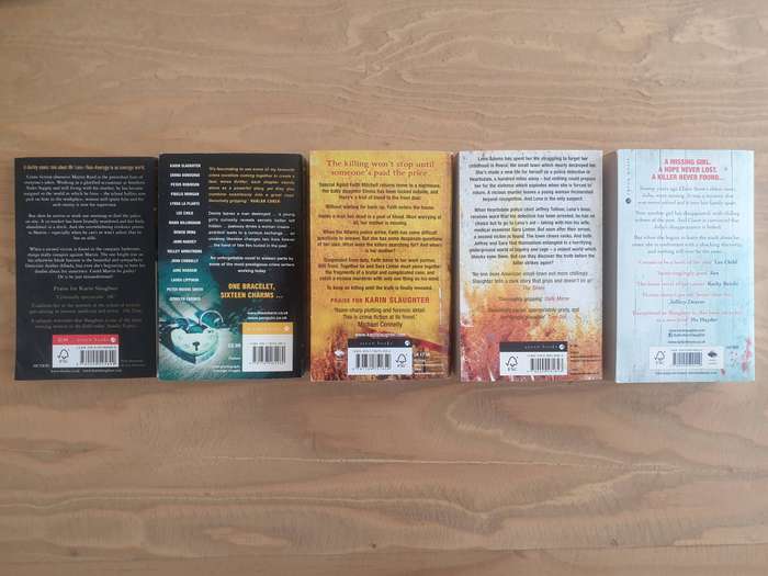 Karin Slaughter : Bundle-of-5 : Like A Charm/Skin Privilege/Martin Misunderstood/Fallen/Pretty Girls