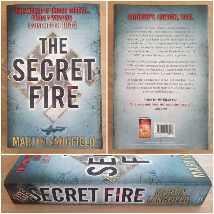 Martin Langfield : "The Secret Fire" - The world is under threat... from a weapon launched in 1944