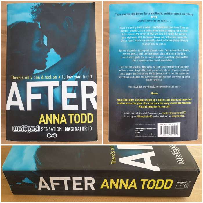 Anna Todd's : "AFTER" Tetralogy (Set-of-4)