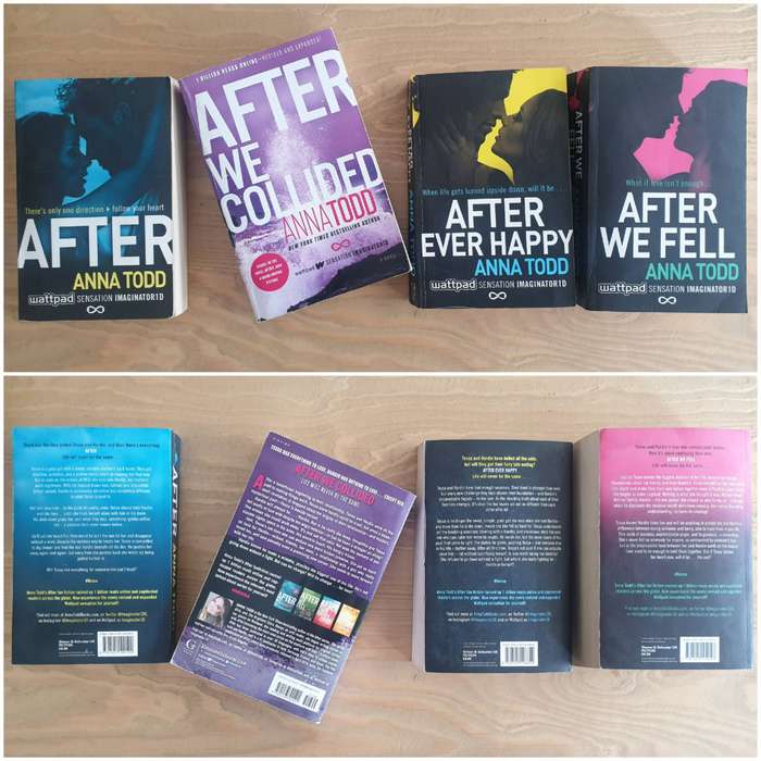 Anna Todd's : "AFTER" Tetralogy (Set-of-4)