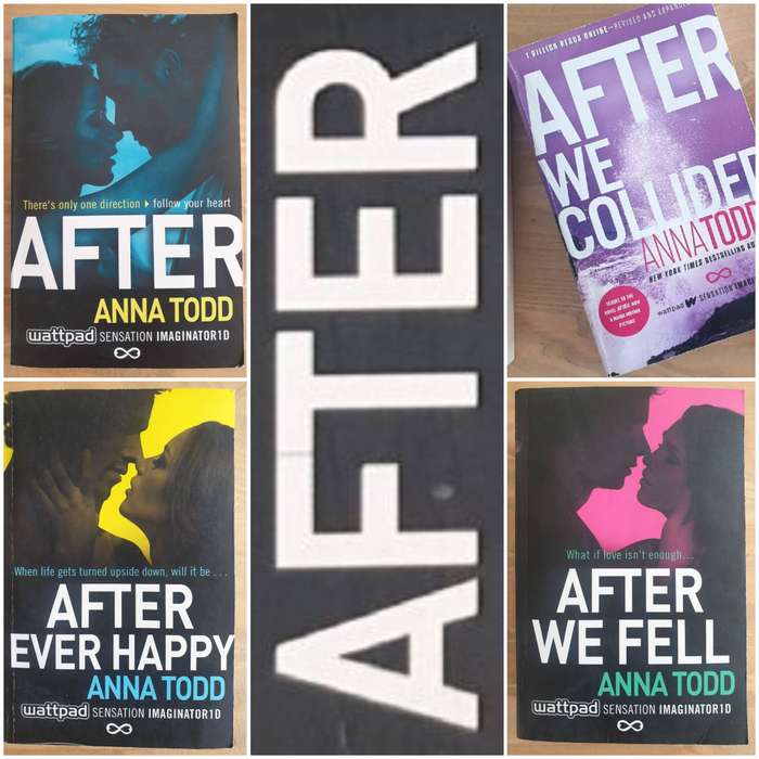 Anna Todd's : "AFTER" Tetralogy (Set-of-4)