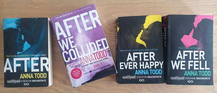 Anna Todd's : "AFTER" Tetralogy (Set-of-4)