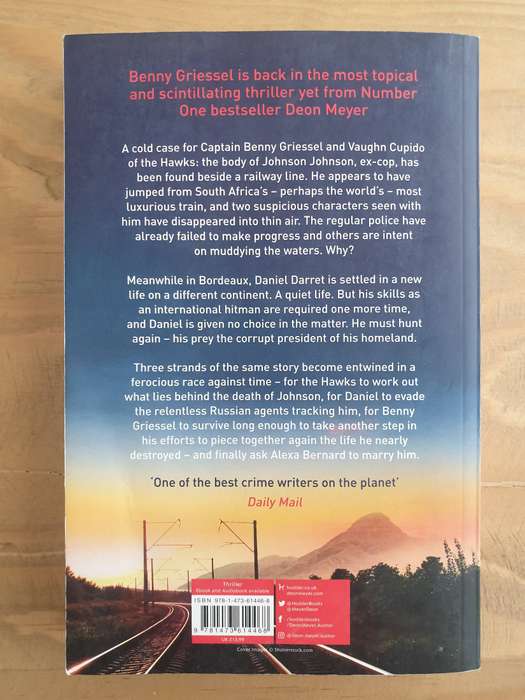 Deon Meyer : "The Last Hunt" - A Benny Griessel novel