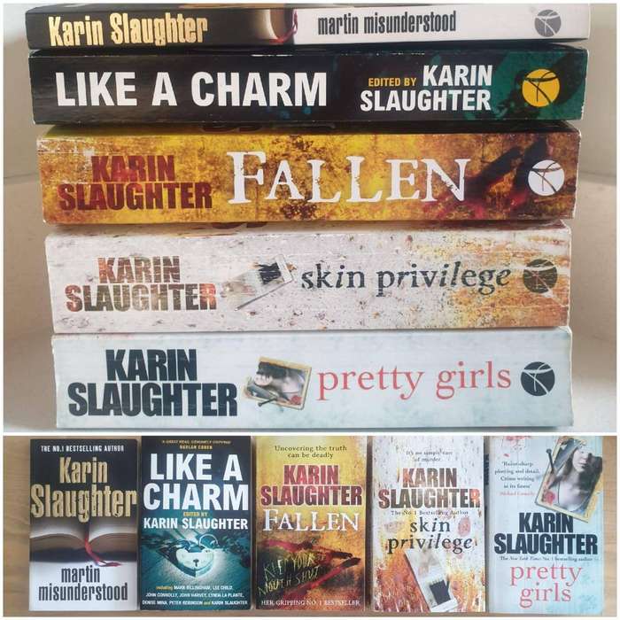 Karin Slaughter : Bundle-of-5 : Like A Charm/Skin Privilege/Martin Misunderstood/Fallen/Pretty Girls