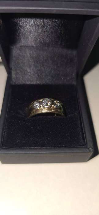 Ladies Yellow and White Gold Ring
