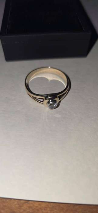 Ladies Yellow and White Gold Ring
