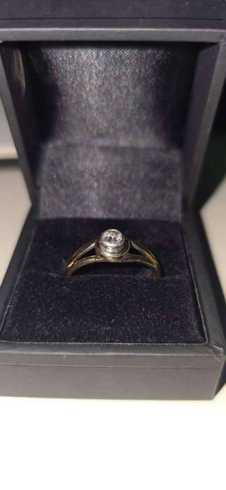 Ladies Yellow and White Gold Ring