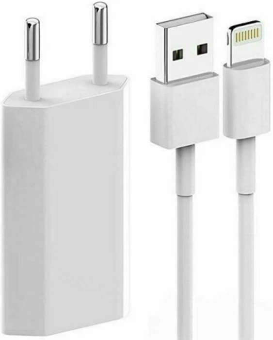 5w USB Power Adapter & Lightning to USB Cable