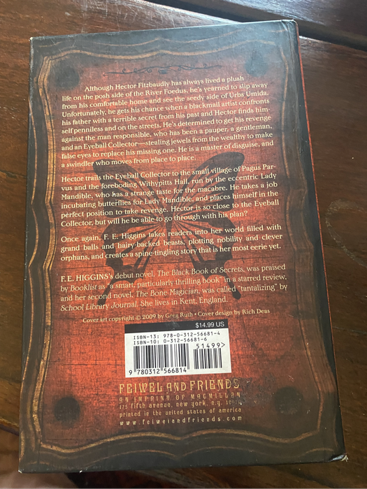 The Eyeball Collector by F E Higgens
