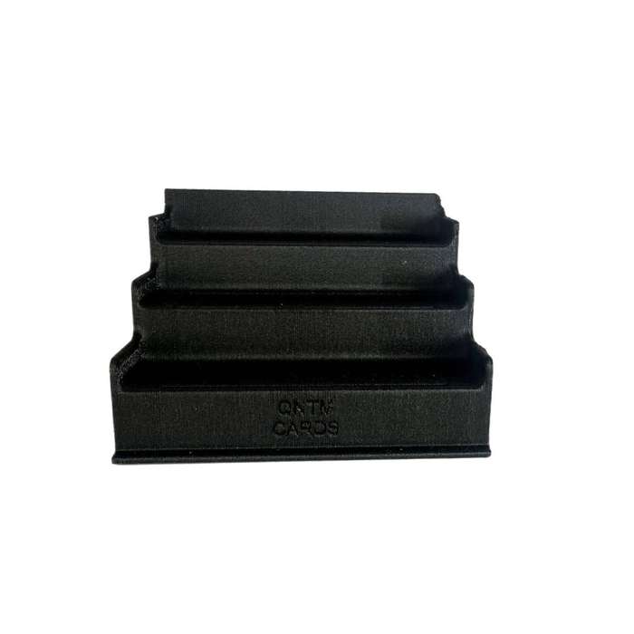 3-Tier Trading Card Display Stand (Fits Standard Size Cards) - Black