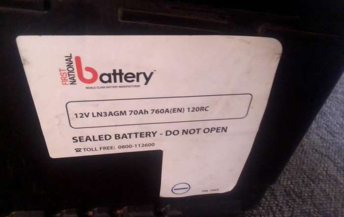 12V LN3AGM 70AH 760A (EN) 120RC Raylite ultimate battery