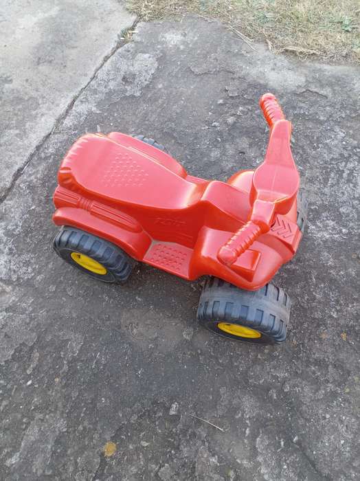 Kiddies plastic bike