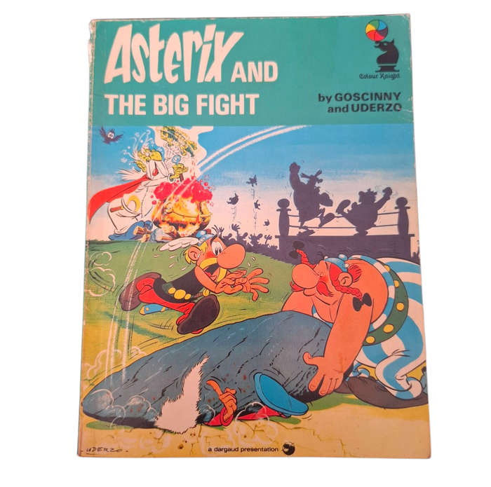 Vintage 1976 Asterix and the Big Fight by Goscinny & Udergo