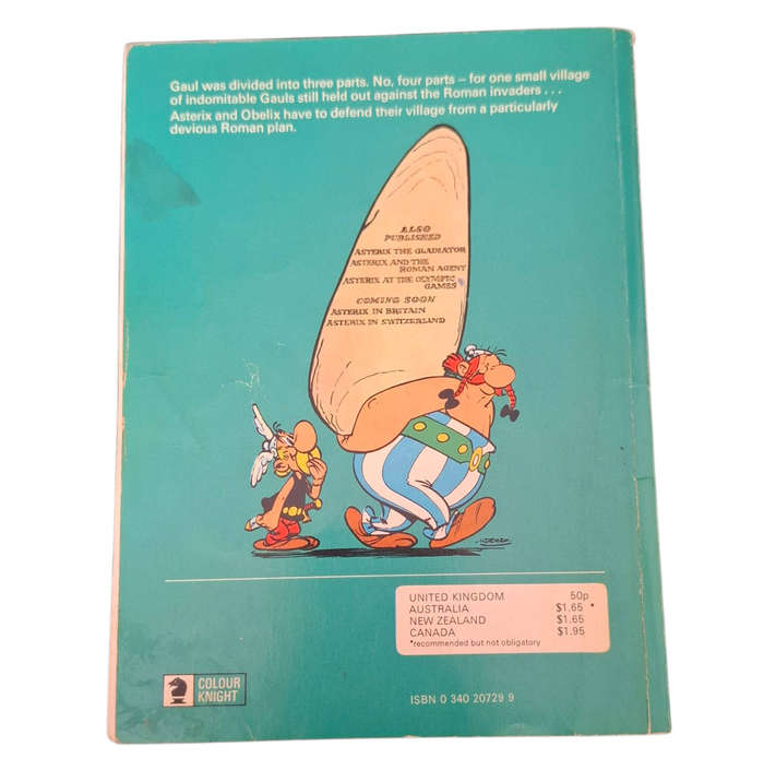 Vintage 1976 Asterix and the Big Fight by Goscinny & Udergo