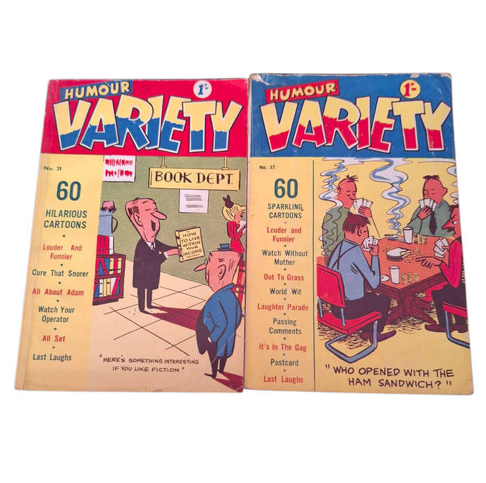 Vintage Humour Variety No. 31 and 37