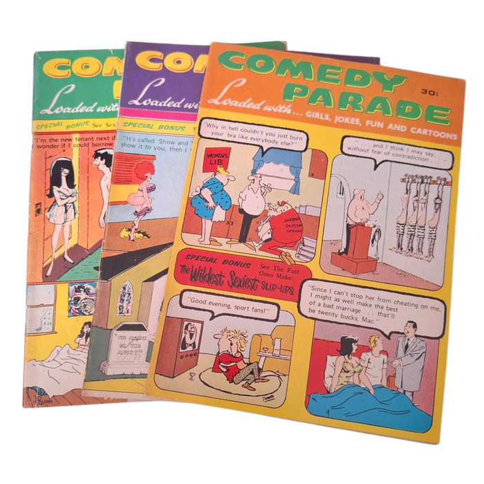 1972 Comedy Parade Bundle of 3