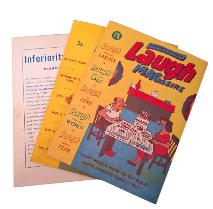 Vintage Laugh Magazines Bundle of 3