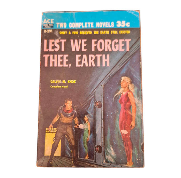 Vintage Ace Double Novels People Minus X / Lest We Forget Thee, Earth D291