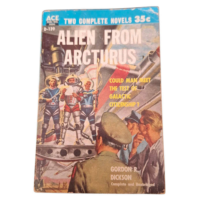 Vintage Ace Double Novels Atom Curtain / Alien from Arcturus D139