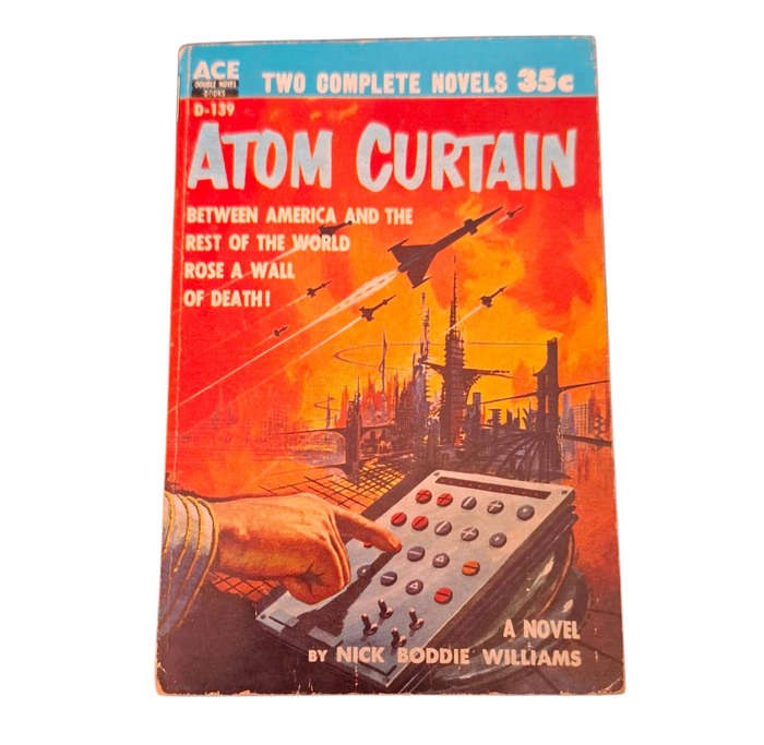 Vintage Ace Double Novels Atom Curtain / Alien from Arcturus D139