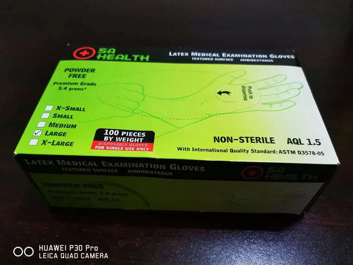 Latex Powder Free Gloves - R110 - SA Health Brand