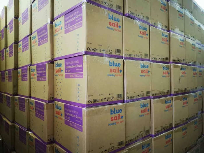 Blue Sail Nitrile Gloves