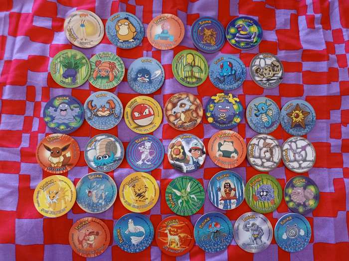 Huge Pokemon Tazo Lot