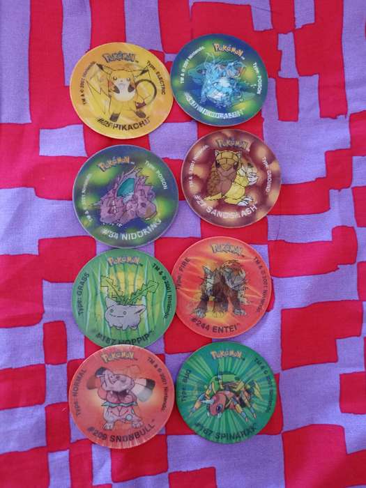 Huge Pokemon Tazo Lot