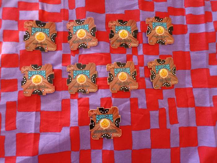 Dragon Ball Z Super Cube Lot