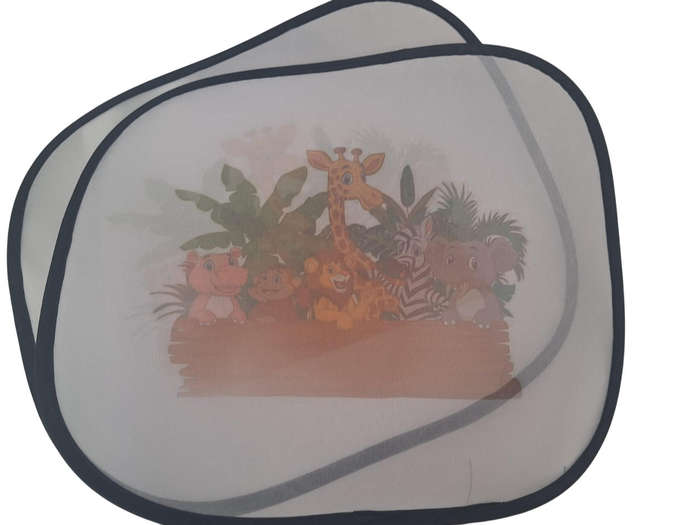 Baby Car Window Shades - Animals