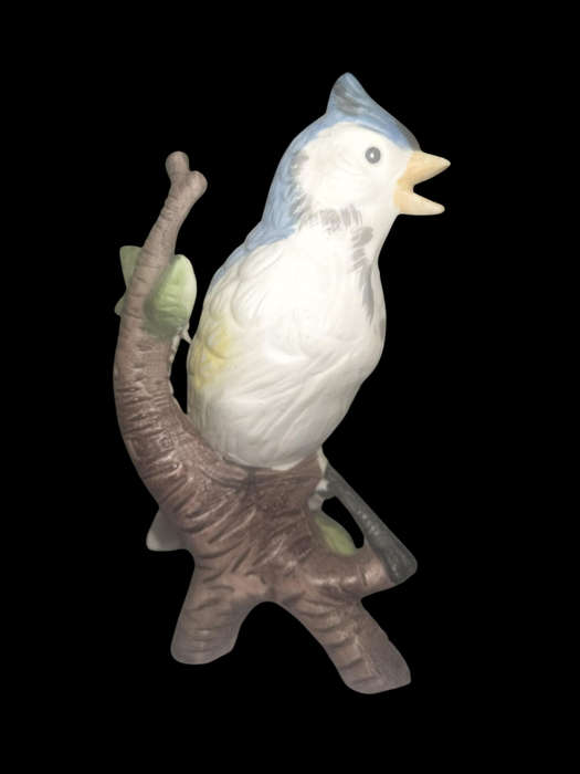 Vintage Porcelain Blue Jay Figurine MAKE AN OFFER