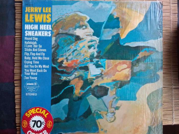  Jerry Lee Lewis  High Heel Sneakers (Pickwick SPC 3224) VG+ Vinyl | US 70s Rock n Roll Classic