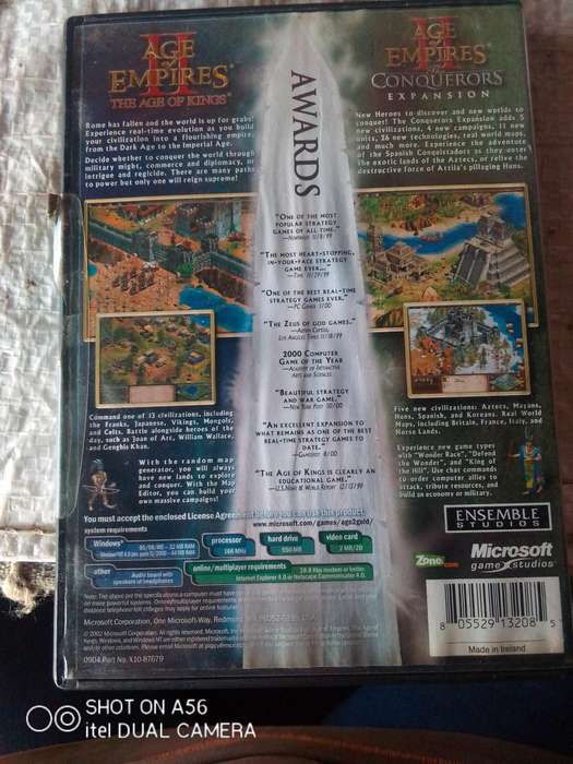 Collectors Edition  Age of Empires II Gold (PC CD-ROM, 3-Disc Set)