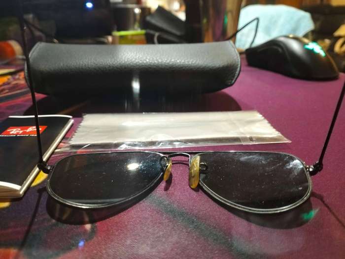 Vintage B&L Ray-Ban Aviator Sunglasses - Original with BL Lenses & Case