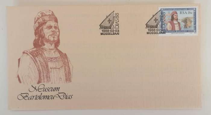 1988 Bartolomeu Dias Museum Cover  Mossel Bay | National Festival 14881988