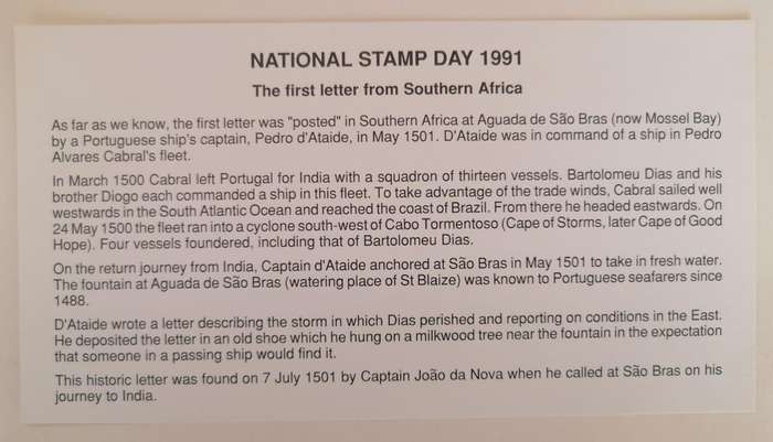 1985 National Stamp Day  Vasco da Gama Series | Ciskei FDC | Hamburg