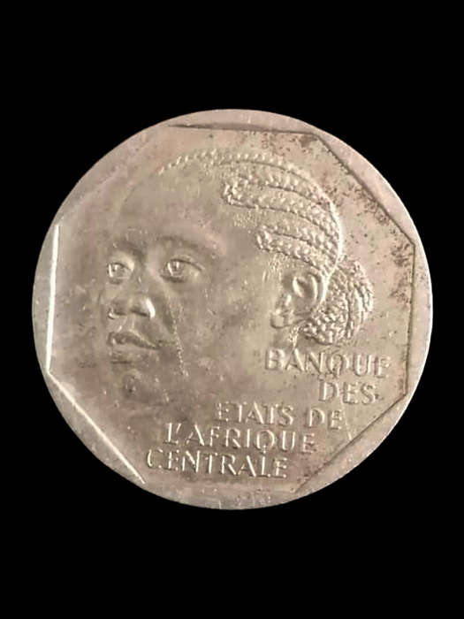 Rare 1986 Low mintage 500Francs  RepublicofCongo (CFA)  Monnaie de Paris Mint