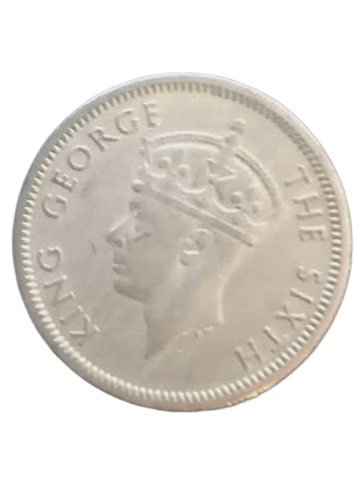 1951 Southern Rhodesia Sixpence  King George VI