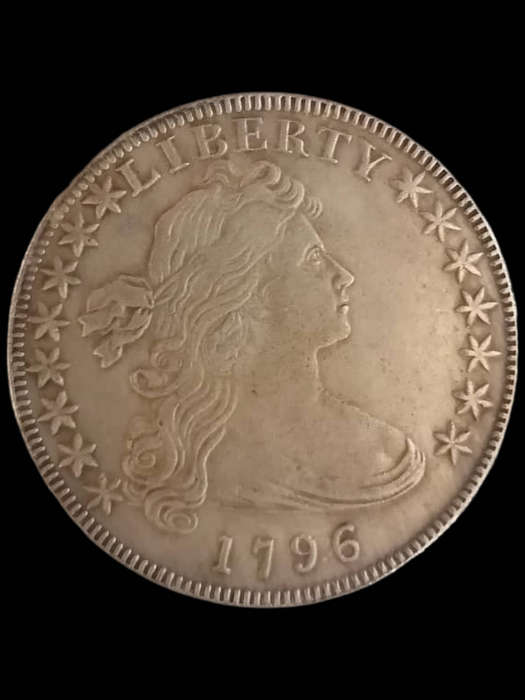 1796 Draped Bust Dollar  Commemorative Replica Coin (Non-Silver, Collector's Item)