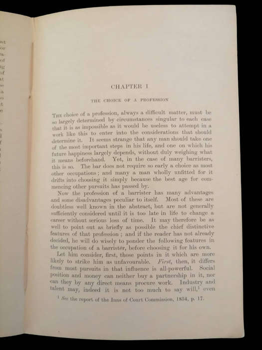 1895 Antique Book - The Student's Guide to the Bar (Sixth Edition) by W.W. Rouse Ball
