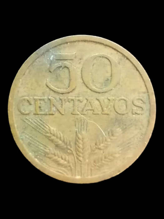 Portugal 1970  50 Centavos Coin  Republica Portuguesa