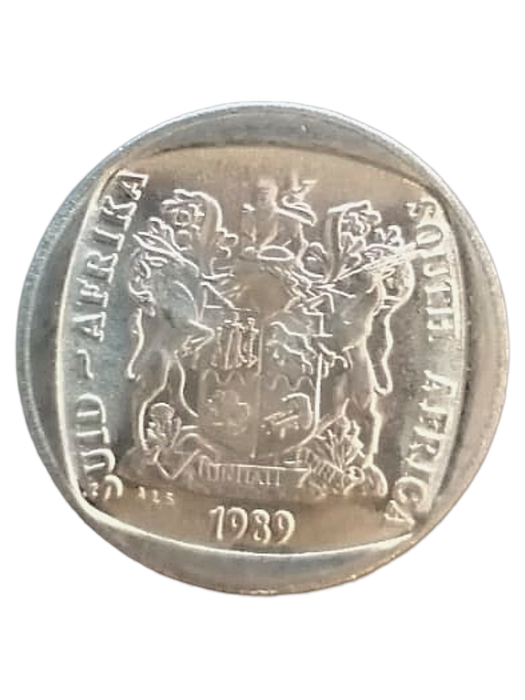 South Africa 2 Rand UNC Coin - 1989