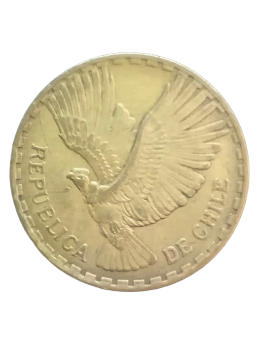 Chile 10 Céntesimos Coin  1966  Republica de Chile  Historic Latin American Coin