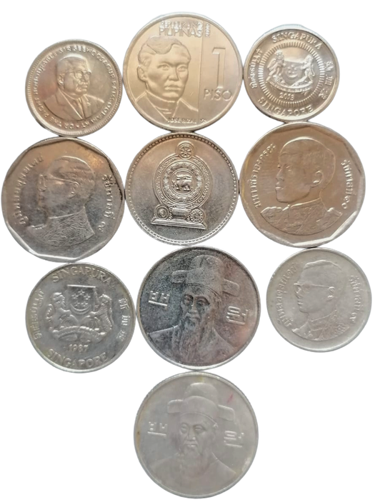 Asia Coin Lot of 10