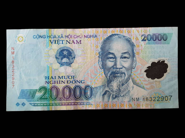 Vietnam 20,000 Dong Banknote