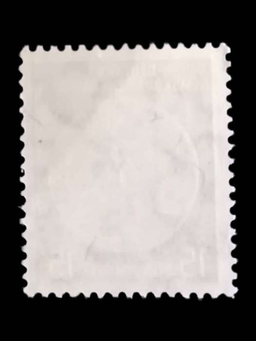 GERMANY DDR Official Stamp 1956 - 15 Pfennig Purple  Dienstmarke  MNH