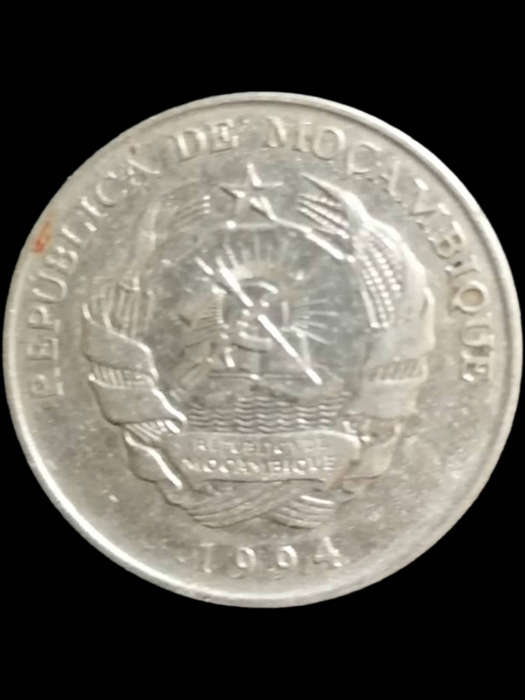 Mozambique 1000 Meticais Coin  1994  Republic Building Design