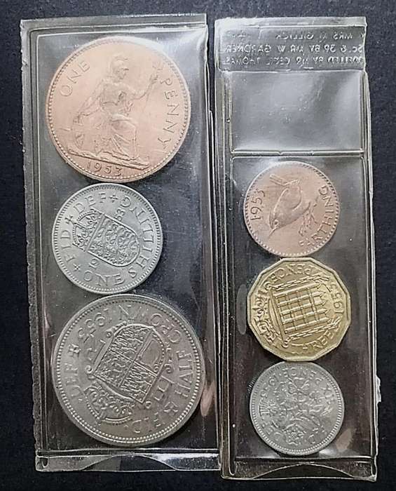 1953 British Coronation Proof Set  Sealed | Queen Elizabeth II | Rare Collectors Set