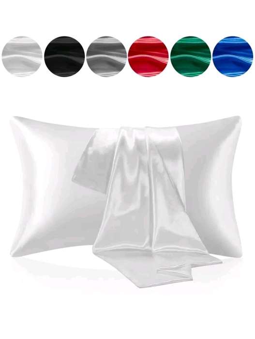 Satin Pillowcase - White